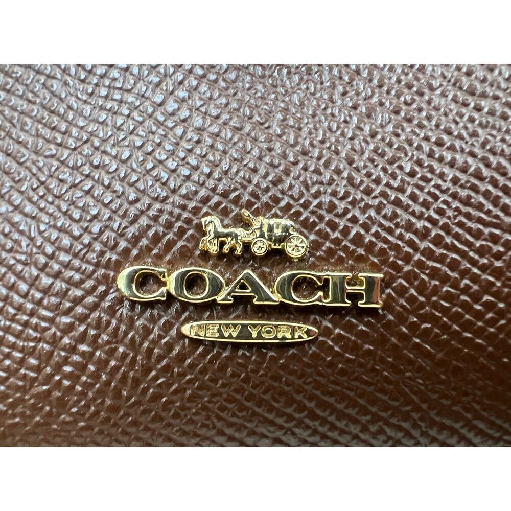 Coach Multifunctional Wallet In English Tan - Picture 9 of 16